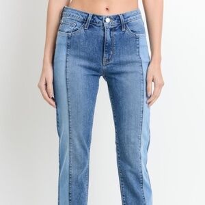 Just black denim jeans